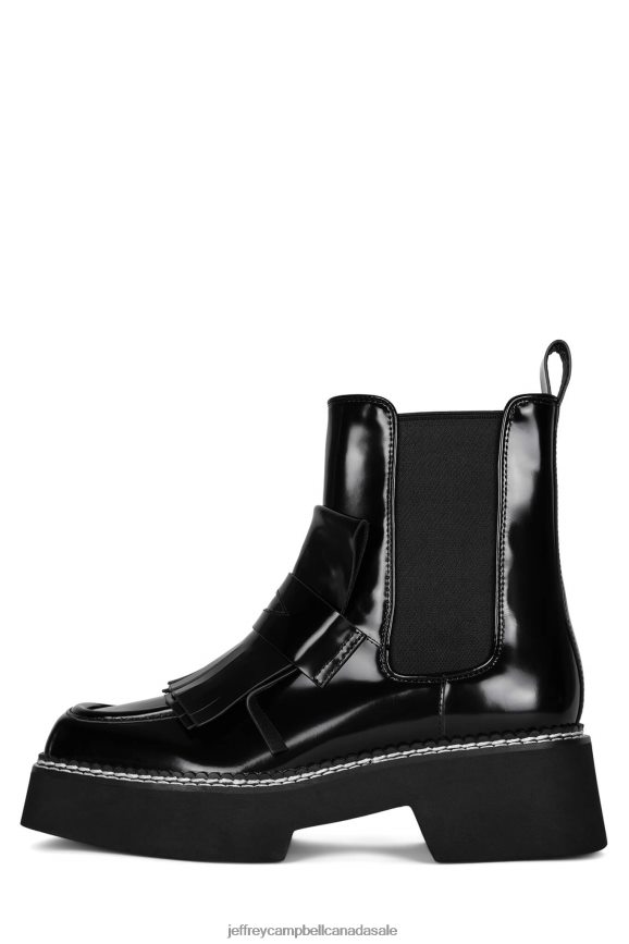TUTOR Women Black Box PLRNJH530 Jeffrey Campbell Ankle Boots