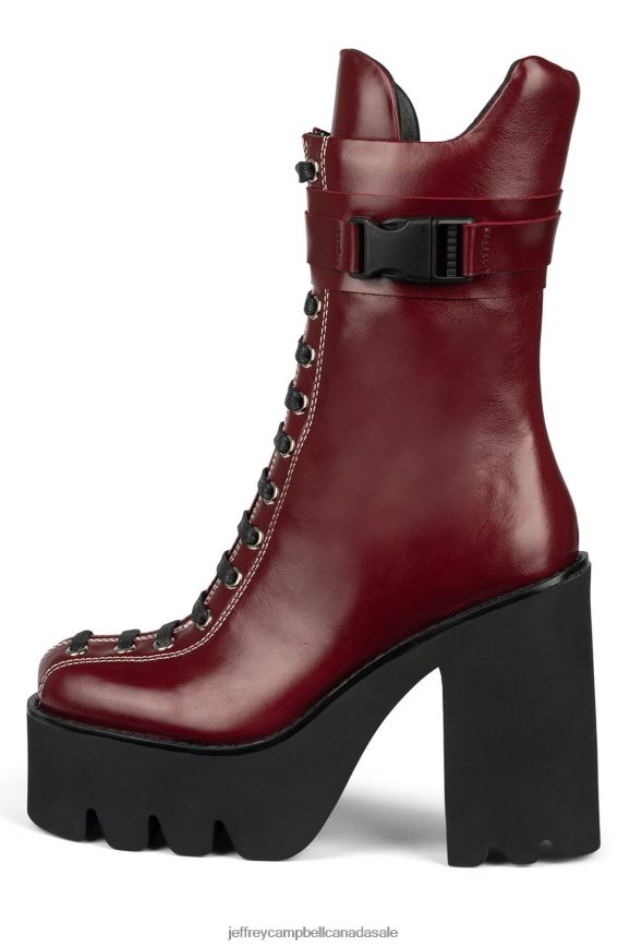 VIKING Women Red PLRNJH470 Jeffrey Campbell Ankle Boots