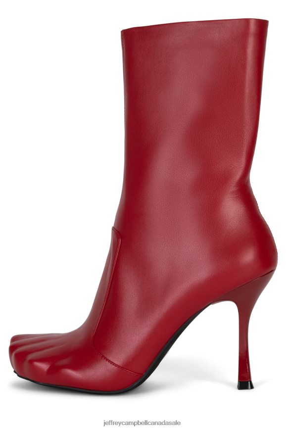 VISIONARY Women Red PLRNJH322 Jeffrey Campbell Ankle Boots