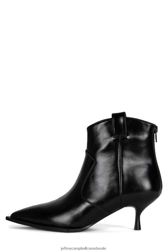 ZHENYA Women Black PLRNJH535 Jeffrey Campbell Ankle Boots