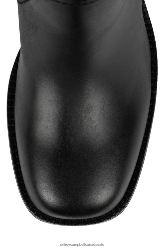 ABUNDANT Women Black PLRNJH868 Jeffrey Campbell Knee to Thigh Boots