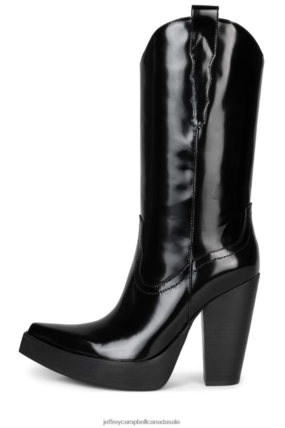 BAD2DABONE Women Black Box PLRNJH856 Jeffrey Campbell Knee to Thigh Boots