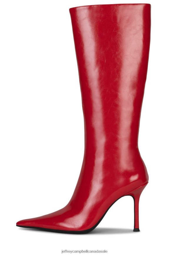 DARLINGS Women Red PLRNJH677 Jeffrey Campbell Knee to Thigh Boots