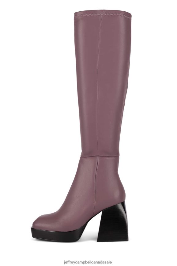 DAUPHIN Women Violet PLRNJH806 Jeffrey Campbell Knee to Thigh Boots
