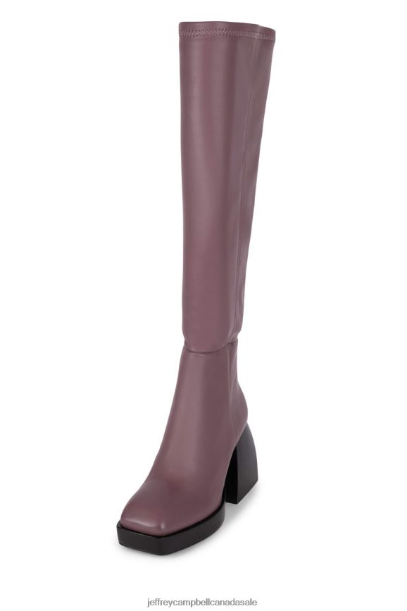 DAUPHIN Women Violet PLRNJH806 Jeffrey Campbell Knee to Thigh Boots