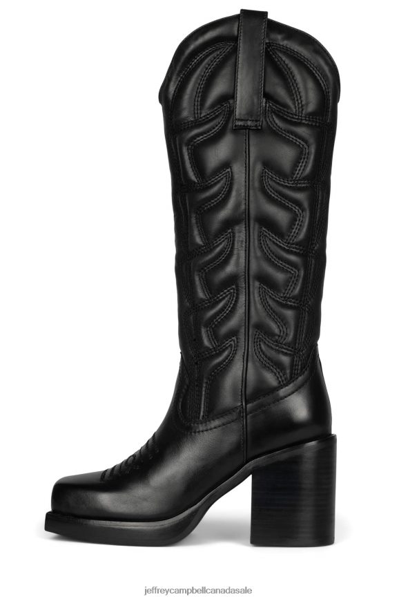 HOKEYPOKEY Women Black PLRNJH695 Jeffrey Campbell Knee to Thigh Boots