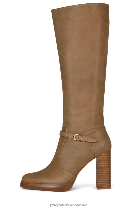 IGGIE Women Camel PLRNJH681 Jeffrey Campbell Knee to Thigh Boots