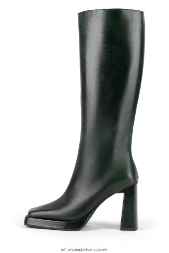 MAXIMAL Women Dark Green PLRNJH820 Jeffrey Campbell Knee to Thigh Boots