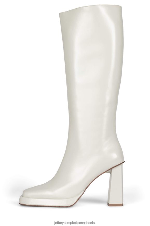 MAXIMAL Women Ivory PLRNJH713 Jeffrey Campbell Knee to Thigh Boots