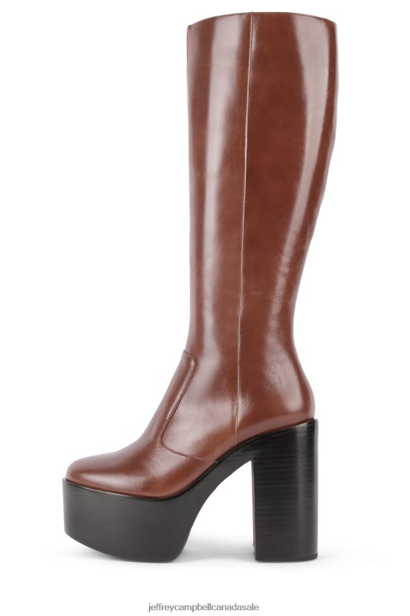 MEXIQUE-KH Women Tan PLRNJH880 Jeffrey Campbell Knee to Thigh Boots