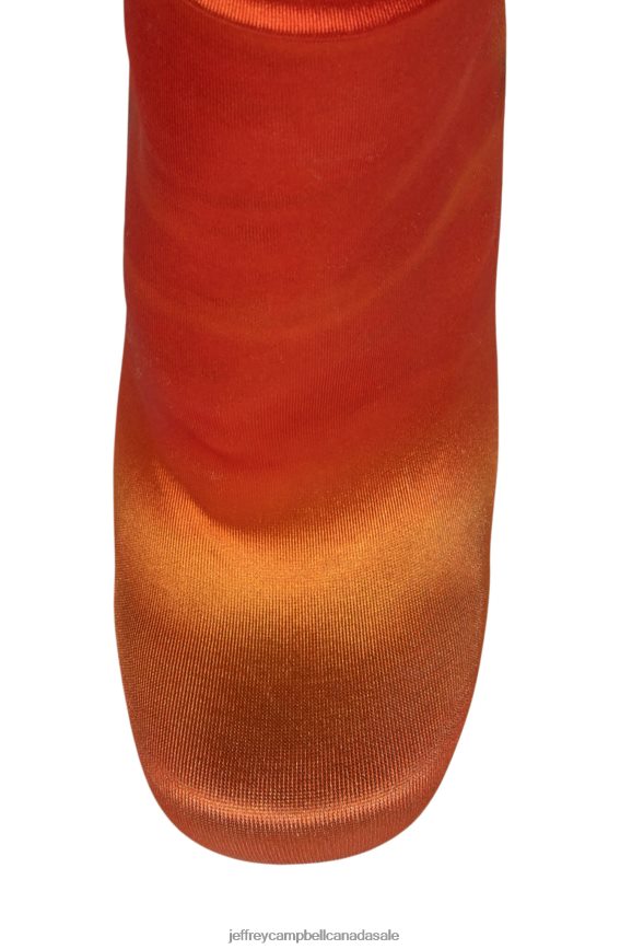 PANTALONES Women Orange Sunset PLRNJH885 Jeffrey Campbell Knee to Thigh Boots