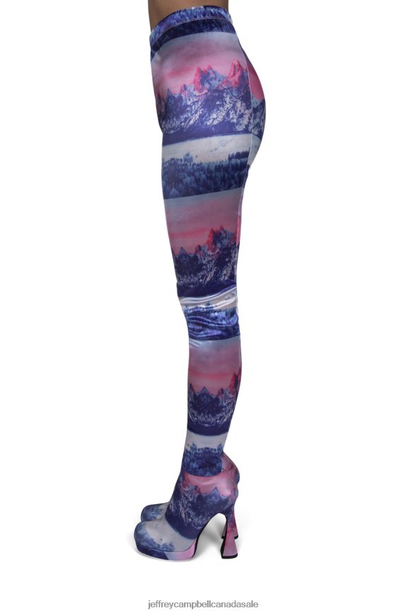 PANTALONES Women Purple Mountains PLRNJH884 Jeffrey Campbell Knee to Thigh Boots