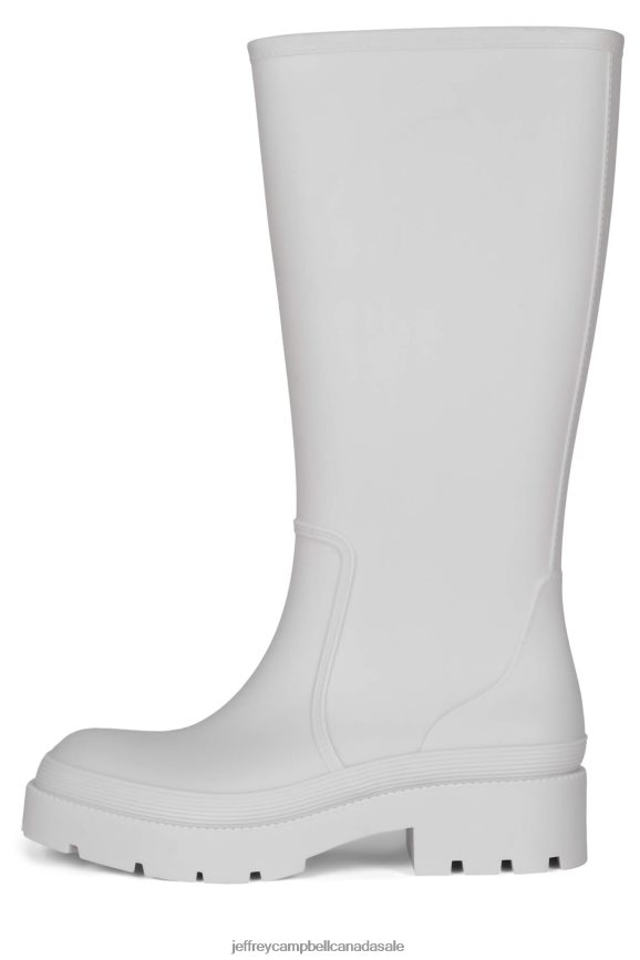 RAINPOUR Women Ice Matte PLRNJH834 Jeffrey Campbell Knee to Thigh Boots