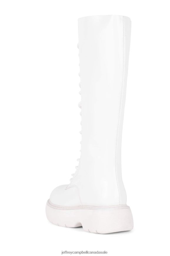 SPYING-LU Women White Box White PLRNJH728 Jeffrey Campbell Knee to Thigh Boots