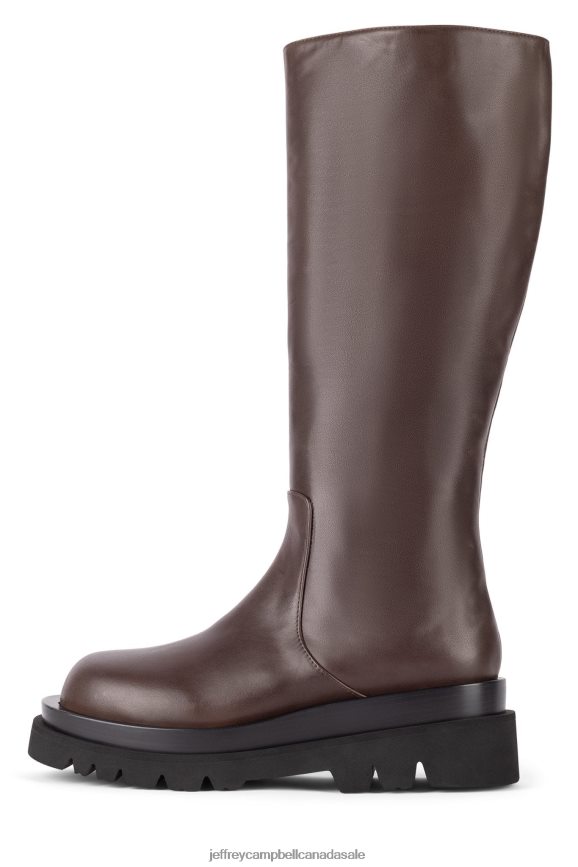 TANKED-KH Women Brown PLRNJH738 Jeffrey Campbell Knee to Thigh Boots