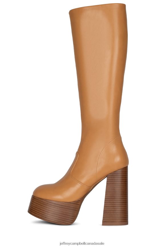TIMEWARP Women Natural PLRNJH774 Jeffrey Campbell Knee to Thigh Boots