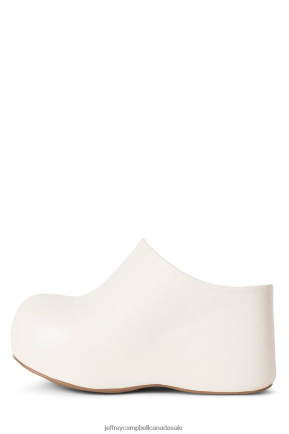 CLOGGIN Women Cream PLRNJH11 Jeffrey Campbell Platform Boot