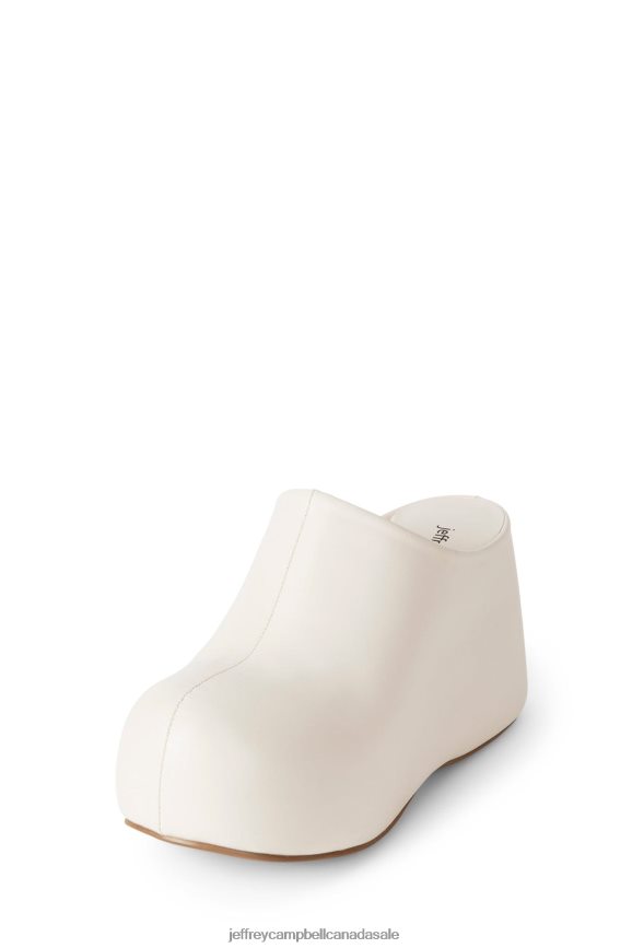CLOGGIN Women Cream PLRNJH11 Jeffrey Campbell Platform Boot