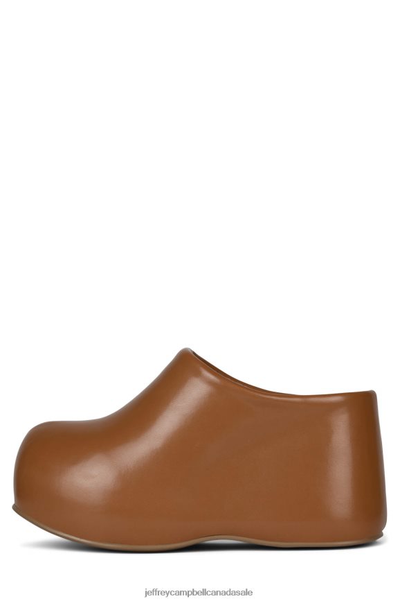 CLOGGIN Women Tan PLRNJH9 Jeffrey Campbell Platform Boot