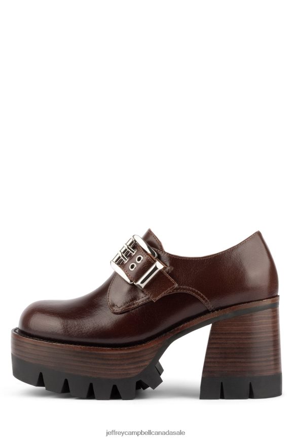 FAIL Women Brown PLRNJH902 Jeffrey Campbell Platform Boot