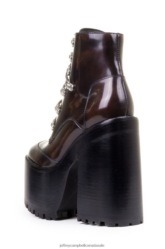 FERNROCK Women Wine Box PLRNJH1233 Jeffrey Campbell Platform Boot