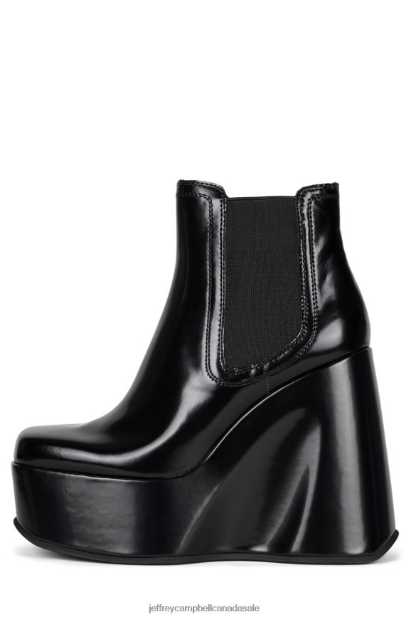 HYPED Women Black Box PLRNJH1234 Jeffrey Campbell Platform Boot
