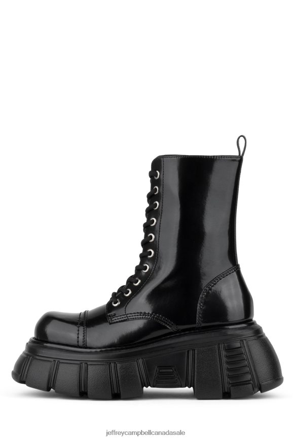 STOMP Women Black Box PLRNJH1228 Jeffrey Campbell Platform Boot
