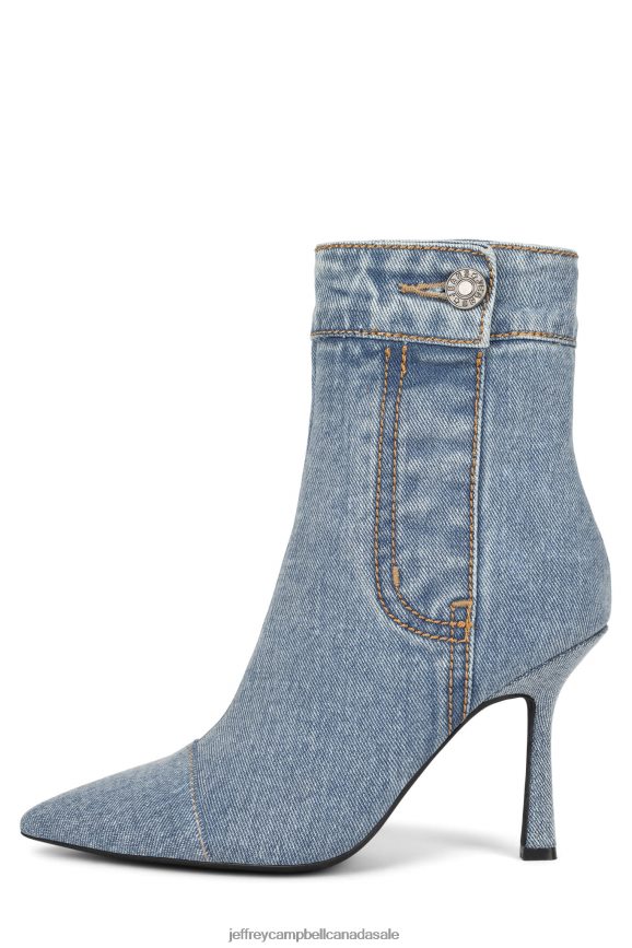FINITELY Women Blue Denim PLRNJH282 Jeffrey Campbell The Denim Reboot