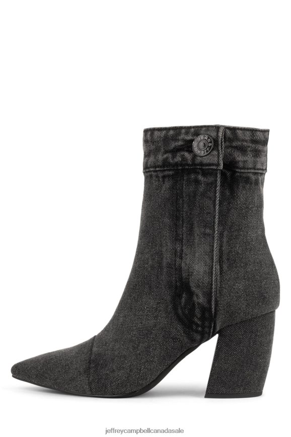FINITE-JN Women Black Denim PLRNJH284 Jeffrey Campbell The Denim Reboot