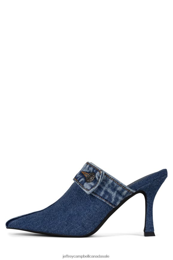 GENES Women Blue Denim PLRNJH265 Jeffrey Campbell The Denim Reboot