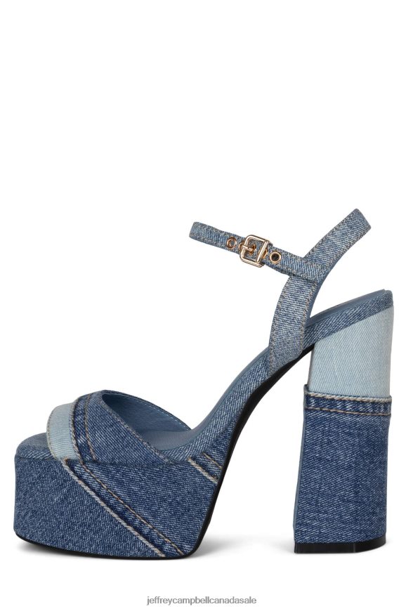 GIRLFRIEND Women Blue Denim Combo PLRNJH293 Jeffrey Campbell The Denim Reboot