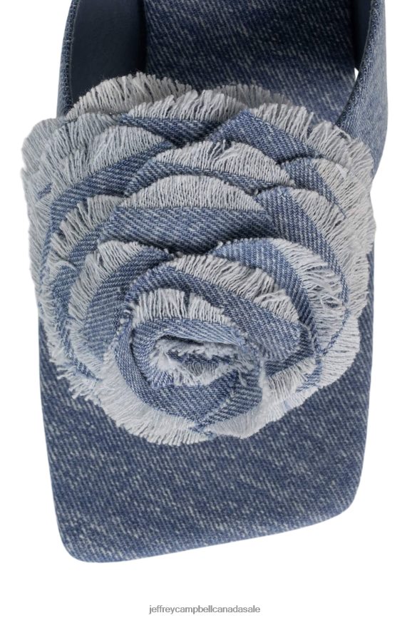 PERIWINKLE Women Faded Blue Denim PLRNJH290 Jeffrey Campbell The Denim Reboot