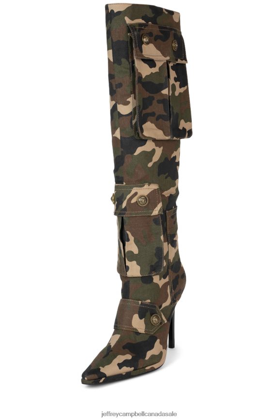 POCKETED Women Camo PLRNJH287 Jeffrey Campbell The Denim Reboot