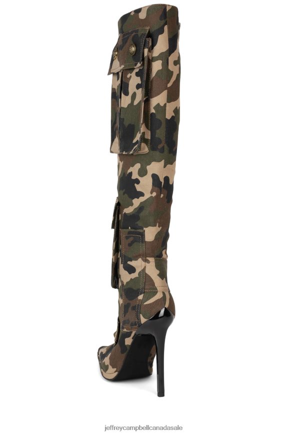 POCKETED Women Camo PLRNJH287 Jeffrey Campbell The Denim Reboot