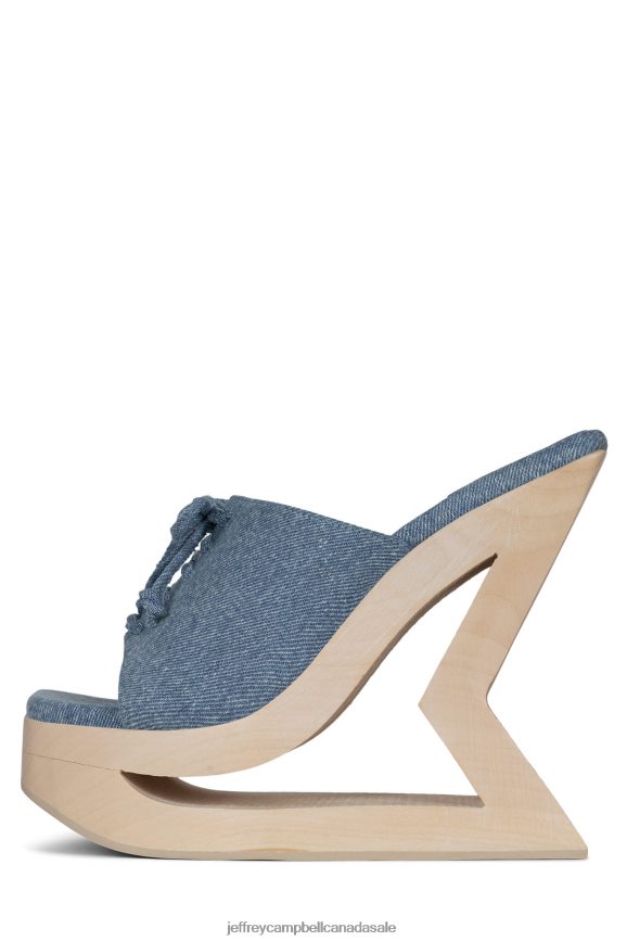 TRAPEZOID Women Blue Denim PLRNJH279 Jeffrey Campbell The Denim Reboot