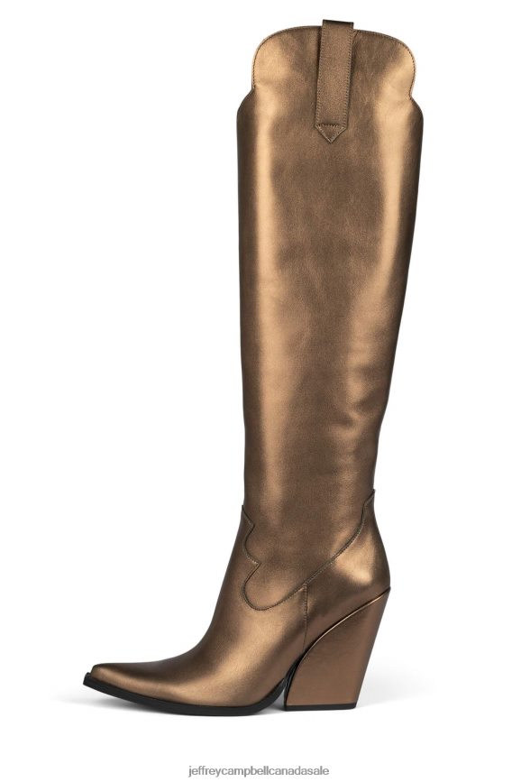AMIGA Women Bronze PLRNJH914 Jeffrey Campbell Western Boots