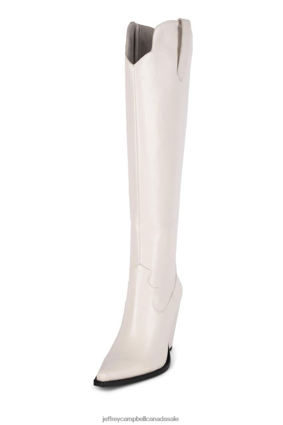 AMIGA Women Ivory PLRNJH915 Jeffrey Campbell Western Boots