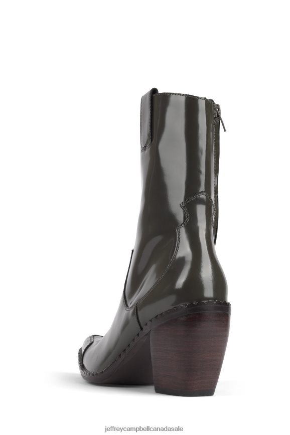 XORO Women Khaki Box PLRNJH918 Jeffrey Campbell Western Boots
