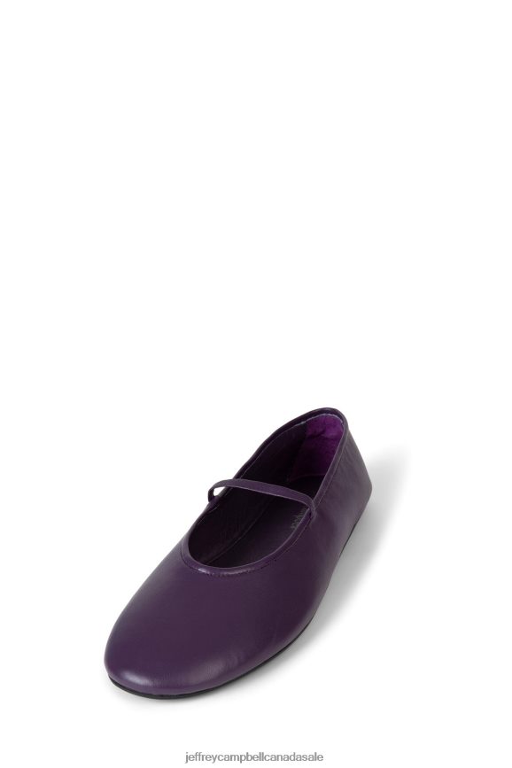 DANCERINA Women Purple PLRNJH57 Jeffrey Campbell Ballet Flats