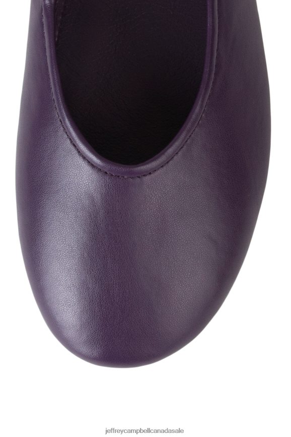 DANCERINA Women Purple PLRNJH57 Jeffrey Campbell Ballet Flats