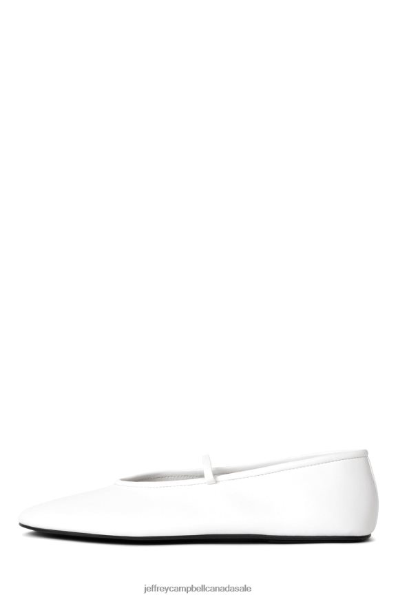 DANCERINA Women White PLRNJH54 Jeffrey Campbell Ballet Flats