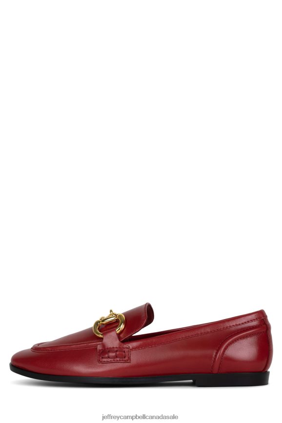 VELVITEEN Women Red Gold PLRNJH1774 Jeffrey Campbell Loafer & Oxford