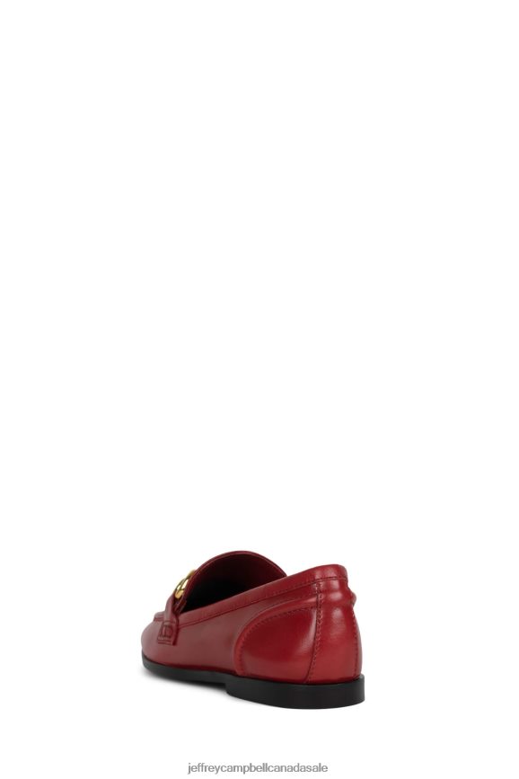VELVITEEN Women Red Gold PLRNJH1774 Jeffrey Campbell Loafer & Oxford