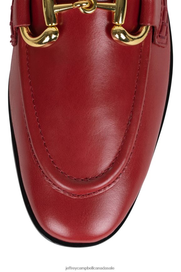 VELVITEEN Women Red Gold PLRNJH1774 Jeffrey Campbell Loafer & Oxford