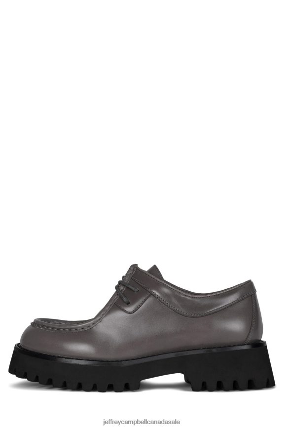 WRITER Women Dark Grey PLRNJH1783 Jeffrey Campbell Loafer & Oxford