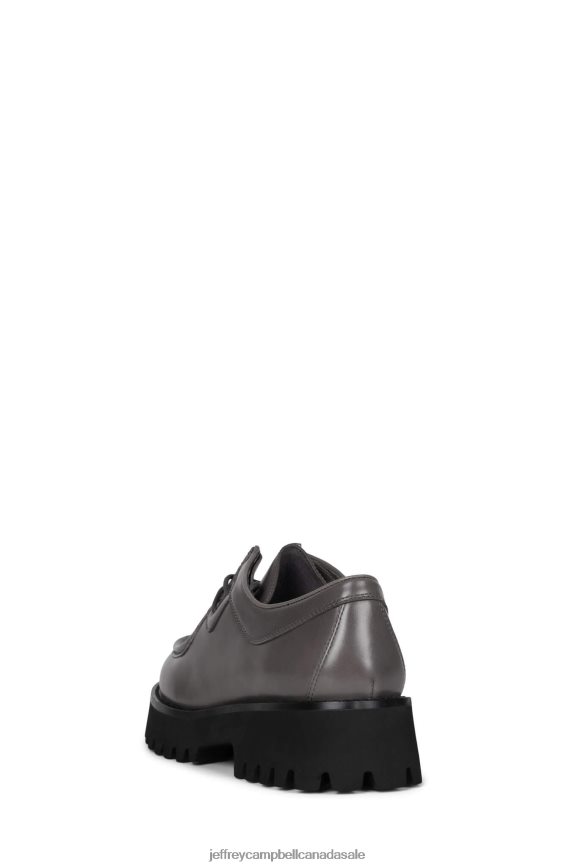 WRITER Women Dark Grey PLRNJH1783 Jeffrey Campbell Loafer & Oxford