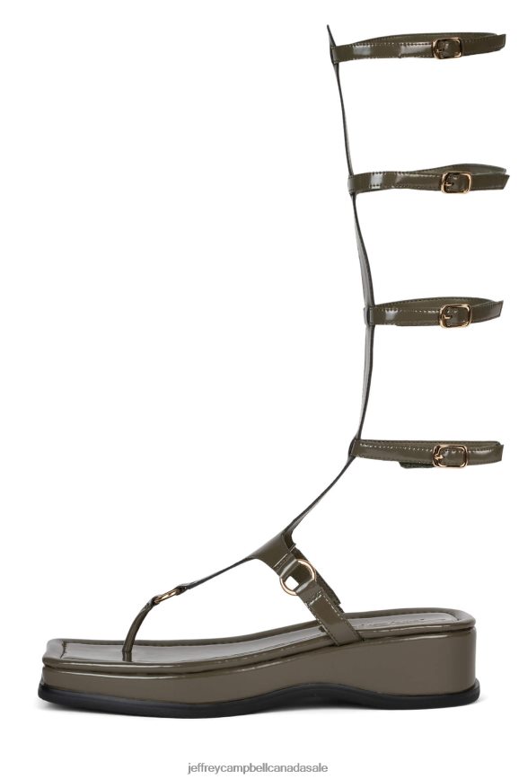 ACACIUS Women Green Box PLRNJH228 Jeffrey Campbell Sandals