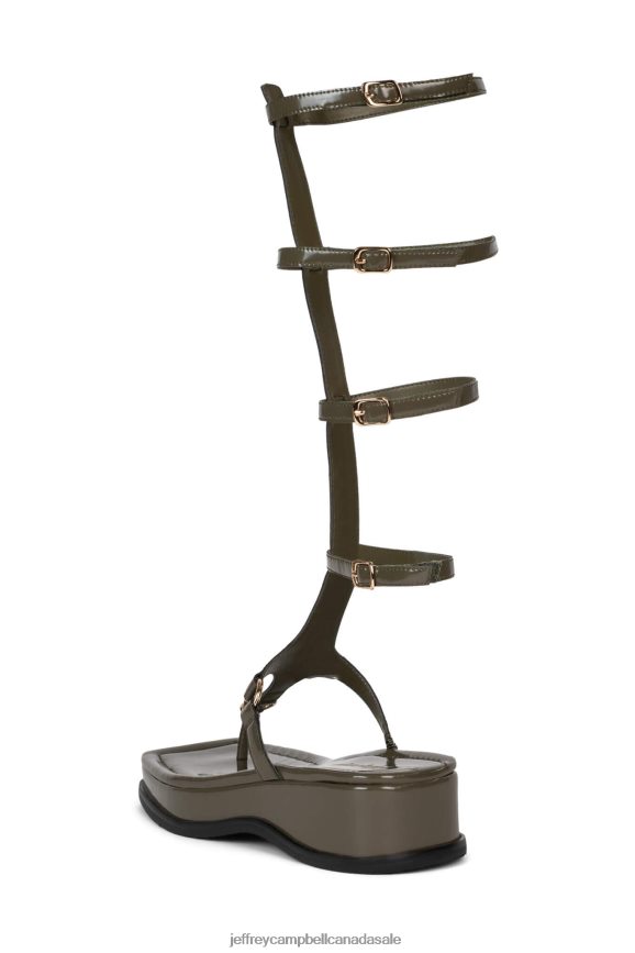 ACACIUS Women Green Box PLRNJH228 Jeffrey Campbell Sandals