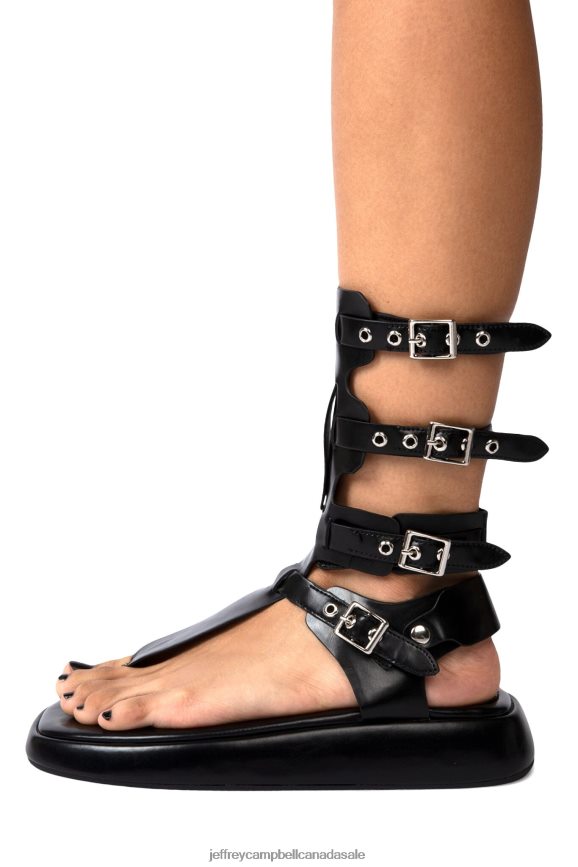 AMOZONIA Women Black PLRNJH239 Jeffrey Campbell Sandals