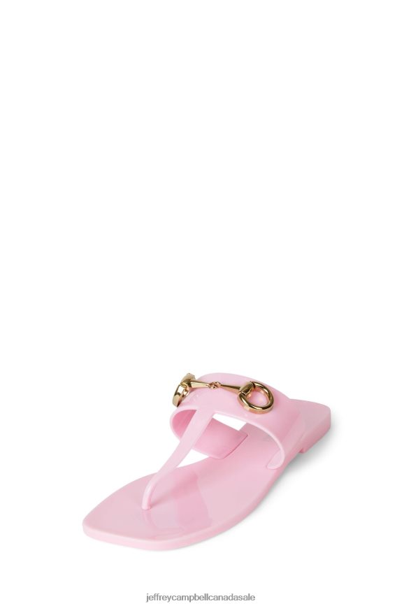 A-LIL-BIT Women Pink Shiny PLRNJH133 Jeffrey Campbell Sandals